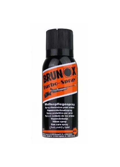 Gun Care мастило для догляду за зброєю спрей 120ml, антикоррозийная защита, для будь-яких видів зброї, трьохфункціональне Brunox (396511716)