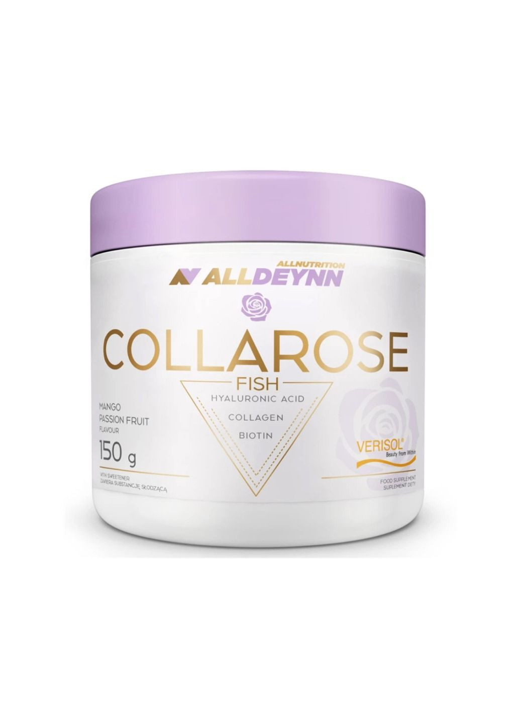 Колаген Alldeynn Collarose Fish - 150g Orange Allnutrition (280926770)