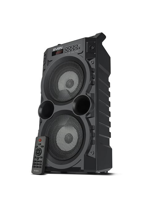 Колонка PS-440 Black (20W, TWS, Bluetooth, FM, USB, microSD, LED-display, RC, 2x2000mA*h) Sven (333824381)