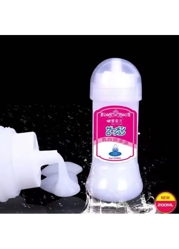 Интимная гель смазка с имитацией спермы Лубрикант сперма универсальный на водной основе для секса 200 мл. No Brand (349748008)