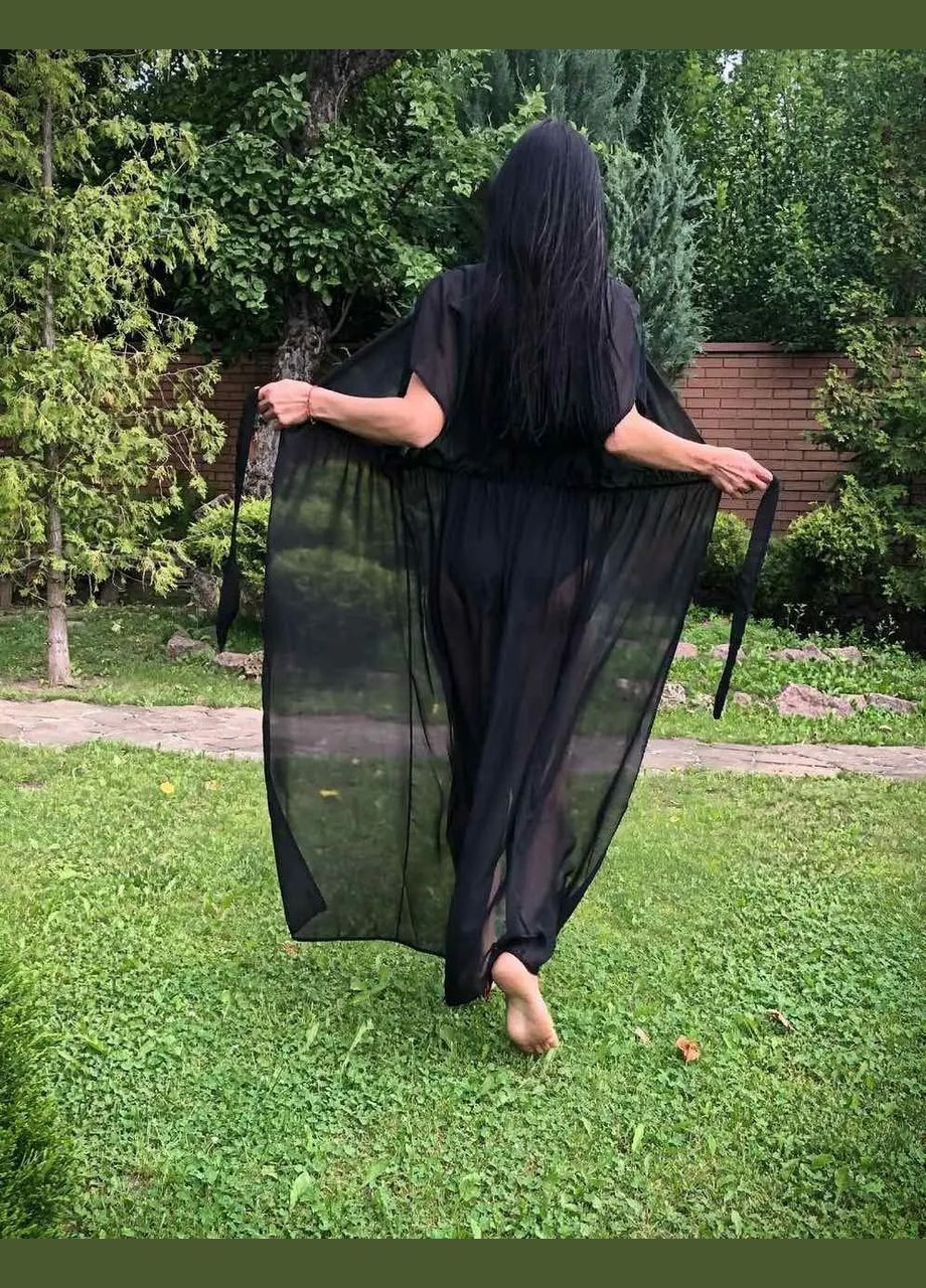 Туніка довга пляжна шифон Exclusive (307809560)