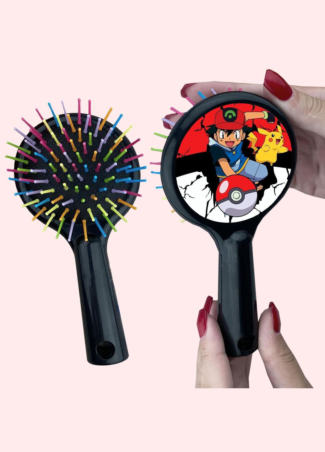 Гребінець для волосся Аніме Покемон #0003 чорний No Brand (315042405)