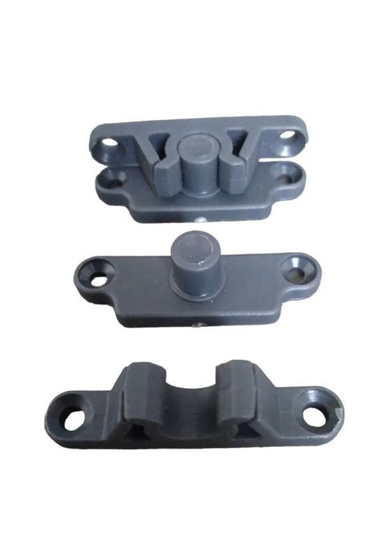 Зачіпка фіксатор дверної москітної сітки Антраціт Akpen (362160875)