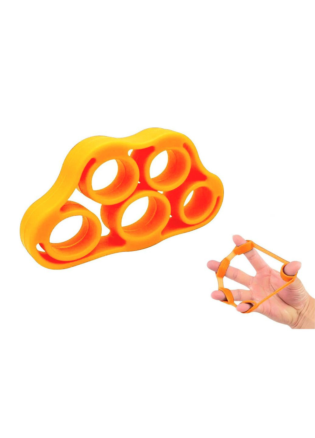 Эспандер для рук и пальцев GripFlex 5 кг (оранжевый) EasyFit (345714690)