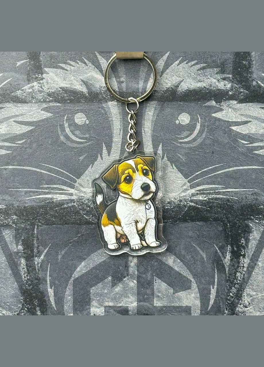 Брелок з Акрилу Джек рассел тер'єр No Brand (339618775)