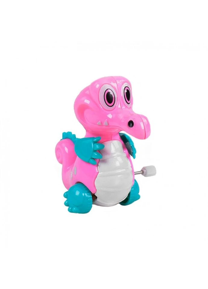 Заводная игрушка 908 "Динозаврик" (Розовый) Bambi (330137755)
