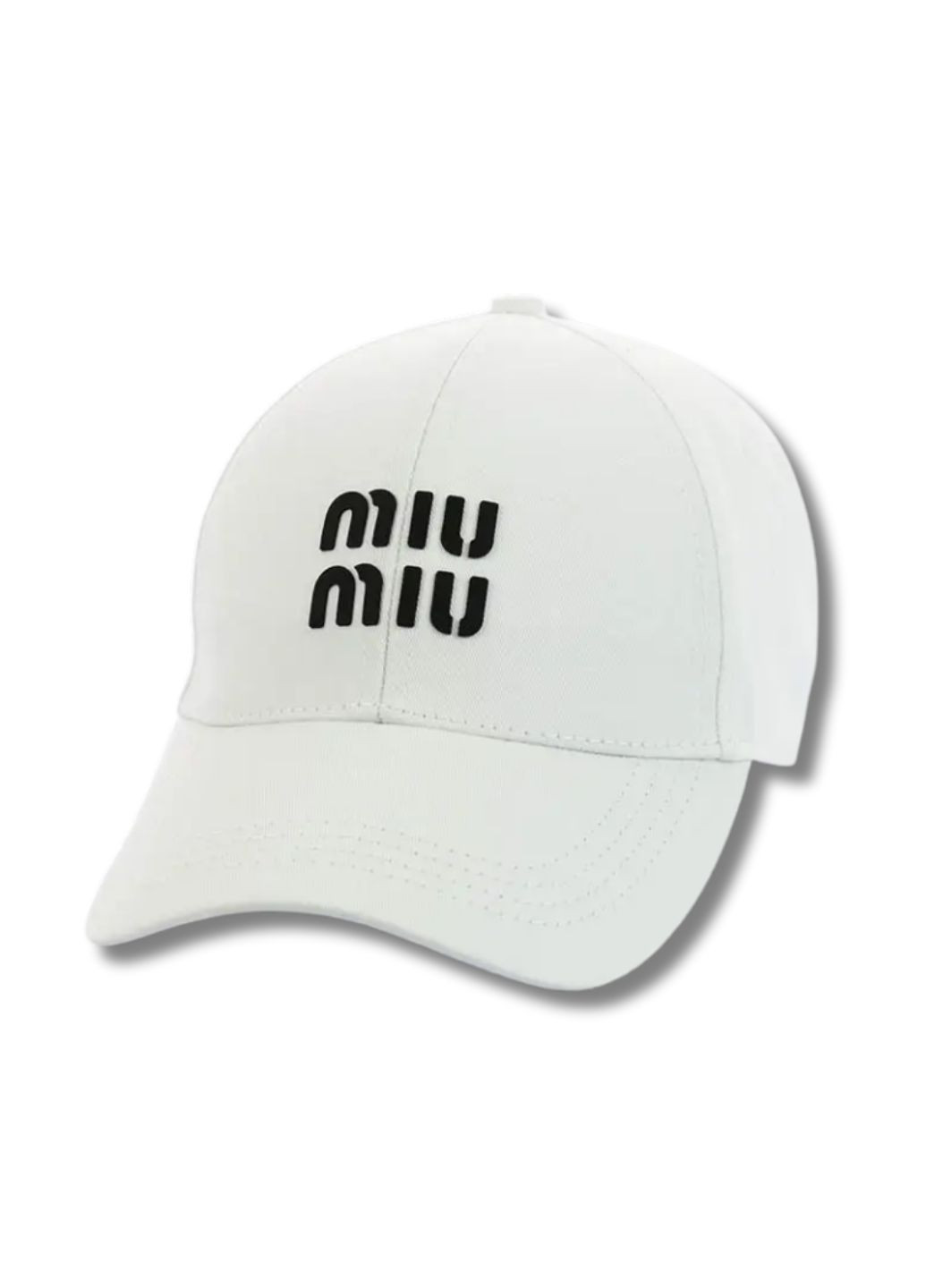 Жіноча кепка Міу Міу / Miu Miu No Brand Кепка із гумовим патчем (334256381)