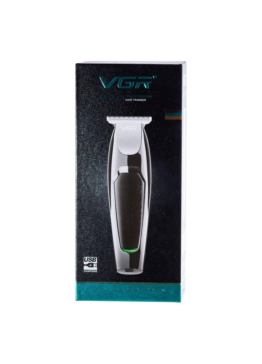 Бездротова машинка для стрижки волосся Чорний V-030 VGR (370974800)