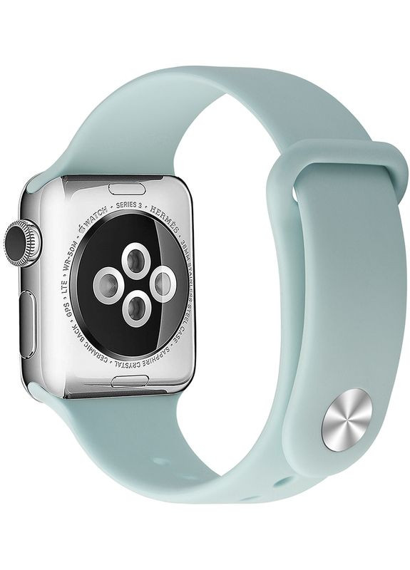 Ремешок Silicone Strap for Apple Watch 42/44 mm Turquoise UWatch (301467217)