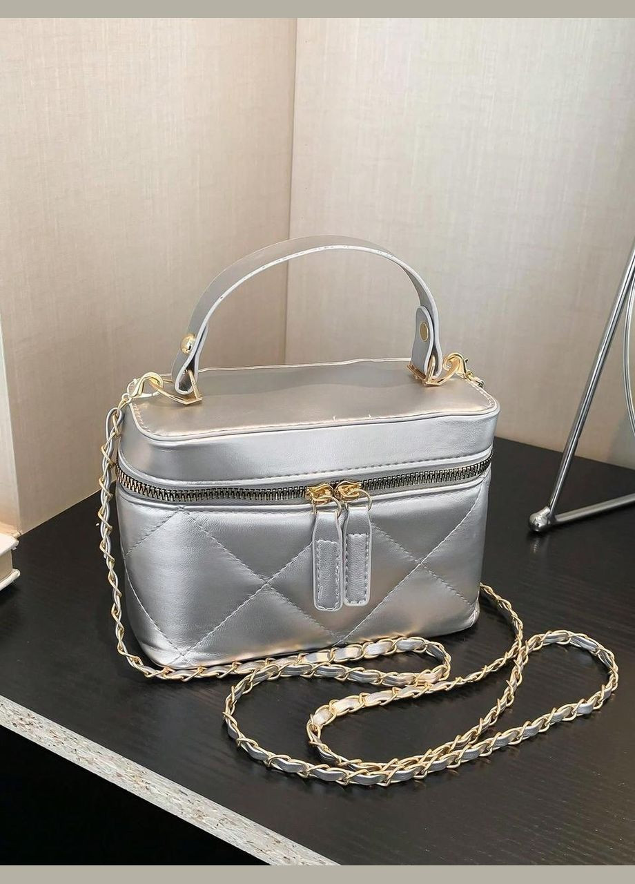 Женская сумка косметичка 10484 Vanity Bag кросс-боди на цепочке No Brand (344446668)
