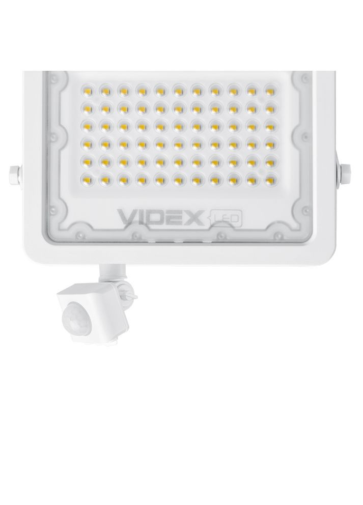 Светодиодный прожектор F2e 50W 5000K VLF2e505W-S с регулируемым датчиком движения и освещенности Videx (282312870)