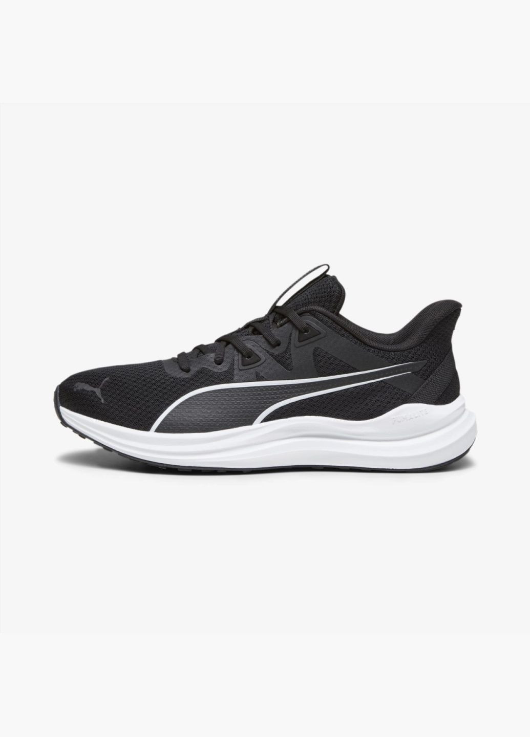 Чорні всесезонні кросівки унісекс reflect lite black 378768-01 Puma