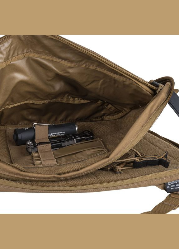Рюкзак тактический Однолямочный Plecak EDC Sling Coyote (PL-ESB-CD-11) Helikon-Tex (292132321)