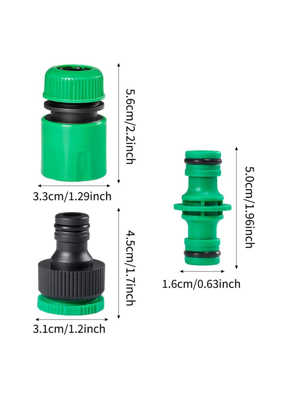 Набір конекторів для садових шлангів 1/2" No Brand (368788710)