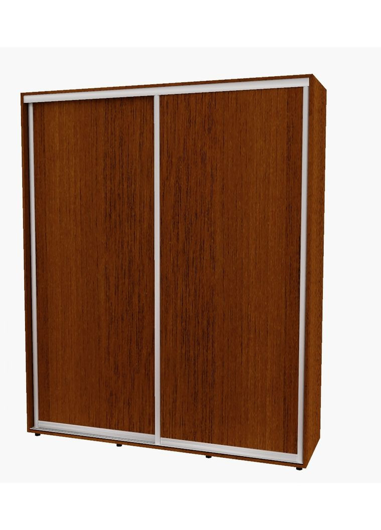 Шафа-купе дводверна 190*45*230 см Горіх лісовий 2 двері ДСП Алекса (360449145)