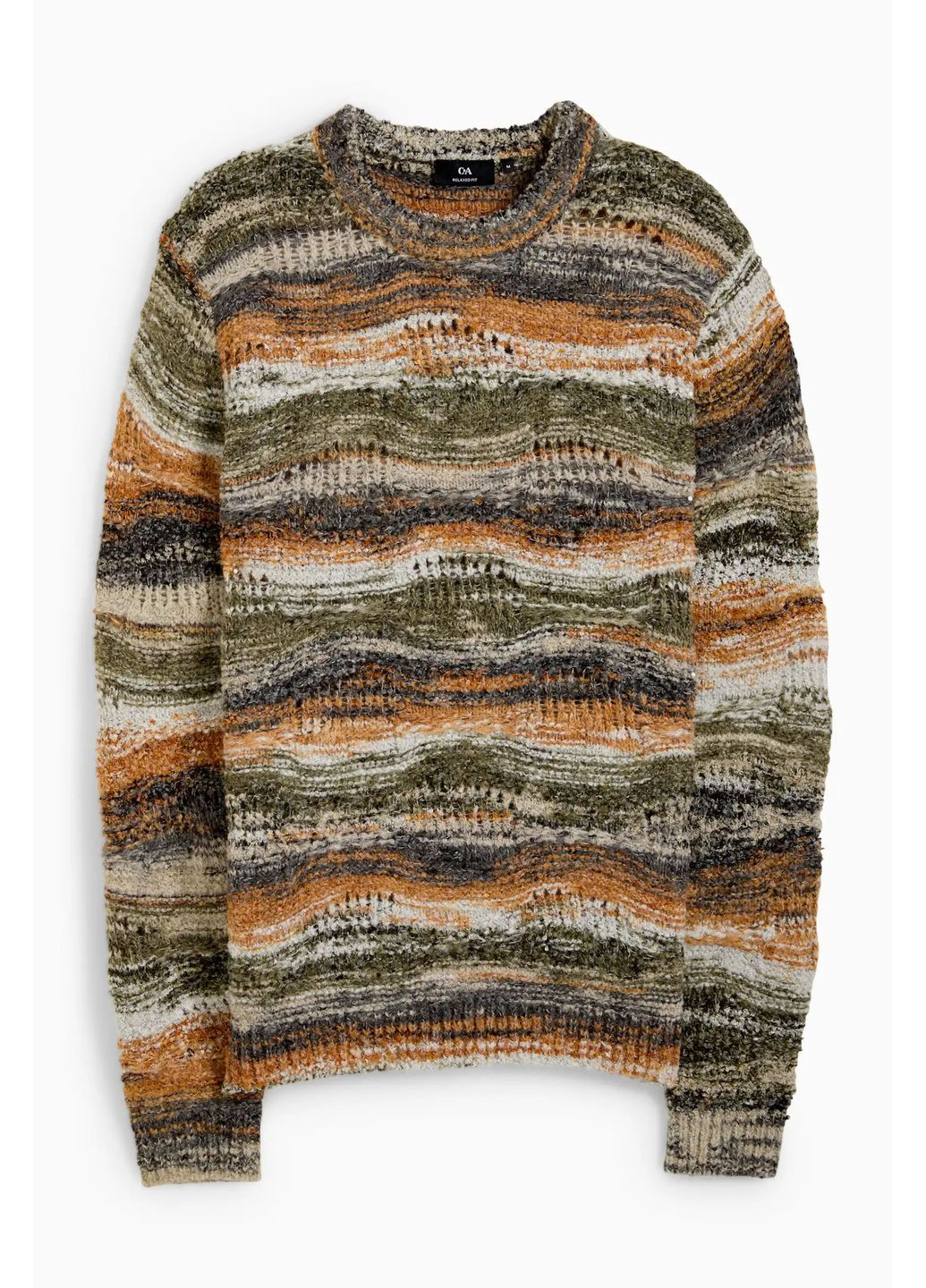 Комбінований демісезонний светр в складі з вовною C&A