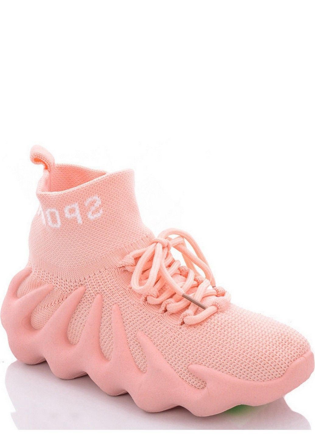 Персикові всесезонні текстильні кросівки dw7-4 Paliament