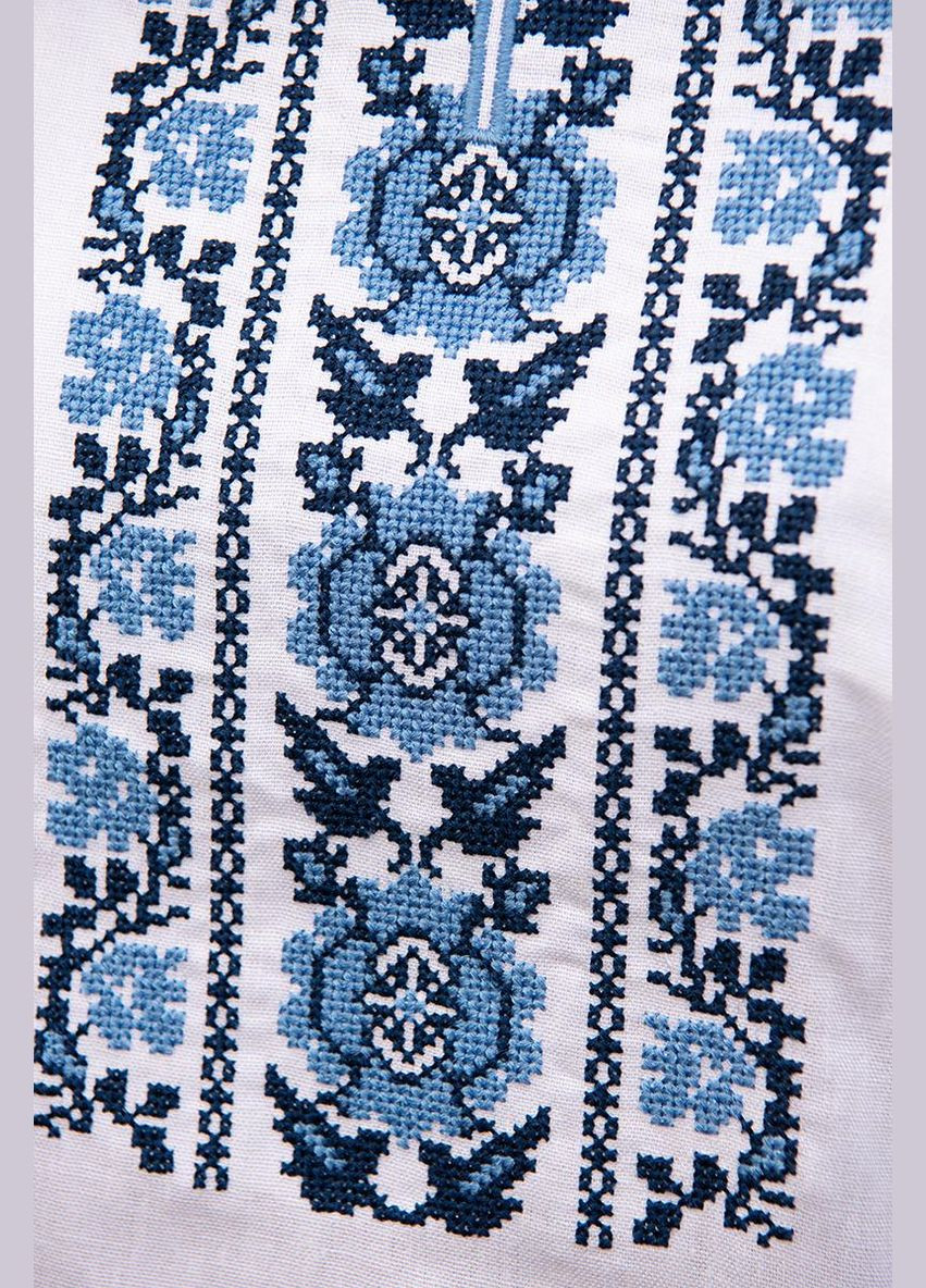 Біла вишиванка жіноча лляна орнамент біла Україна льон (316262057)