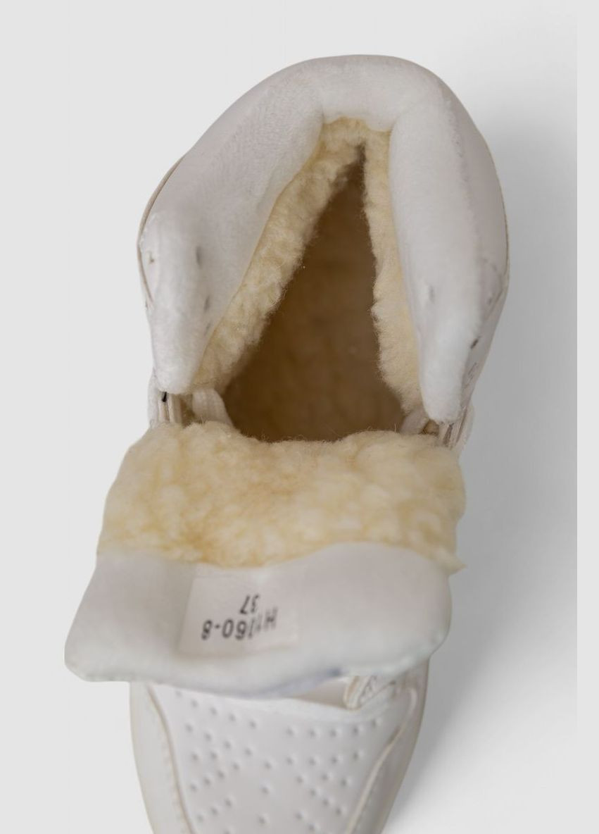 Кроссовки женские зимние на меху Ager 248RH1060 белые демисезоны (338370589)