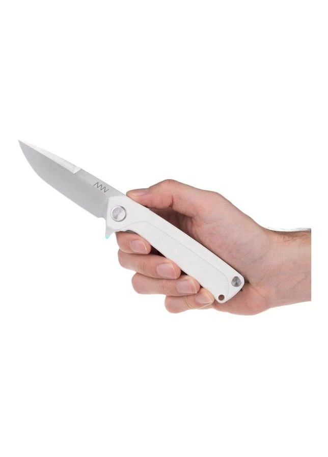 Нож Acta Non Verba Z100 Mk.II (stonewash, liner lock, plain),, складной, легкий, для туризма Workman (395596805)