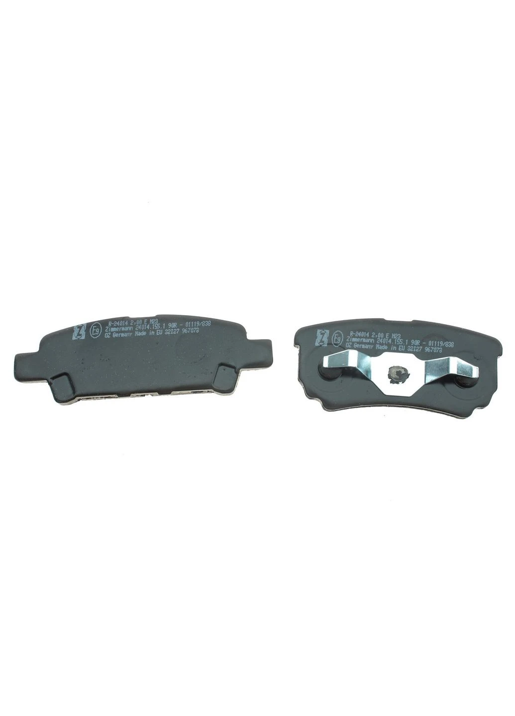 Колодки гальмівні дискові ЗАДН MITSUBISHI OUTLANDER 2.0 2.4 4WD 03-, LANCER 1.3-2.0 03-;DODGE CALI 24014.155.1-ua ZIMMERMANN (339661845)