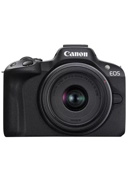 Беззеркальный фотоаппарат kit RF-S 18-45mm IS STM Black (5811C033) Canon EOS R50 (316631429)