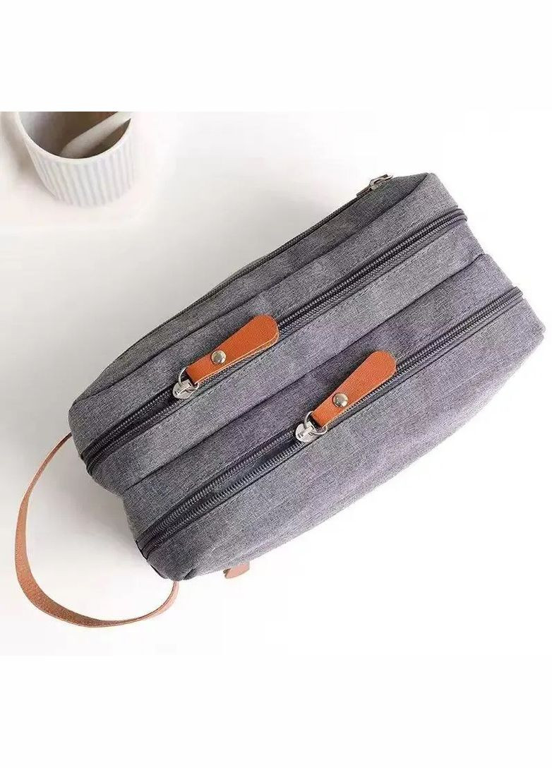 Дорожня сумка для туалетного приладдя косметичка для подорожей органайзер Blue KT6001153 Solve (305743413)