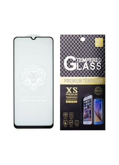 Захисне скло для Xiaomi Redmi 14C / 14R з чорною рамкою Lion (329188200)