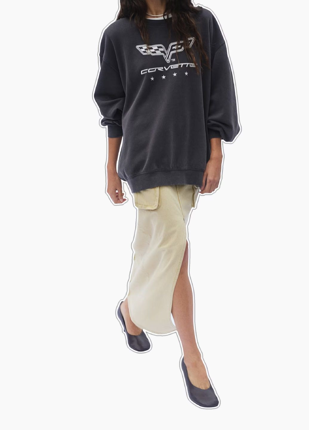 Темно-сірий світшот H&M малюнок (315386902)