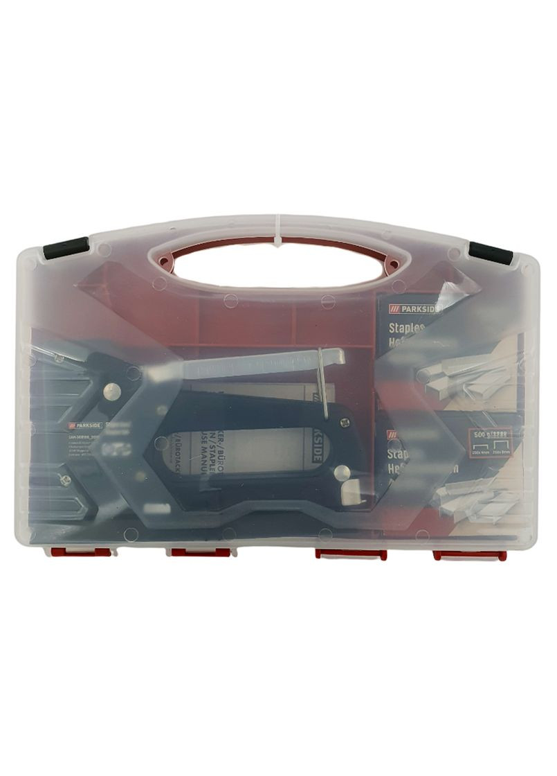 Ручний степлер + 1000 скоб 4-8 мм Parkside (365591487)