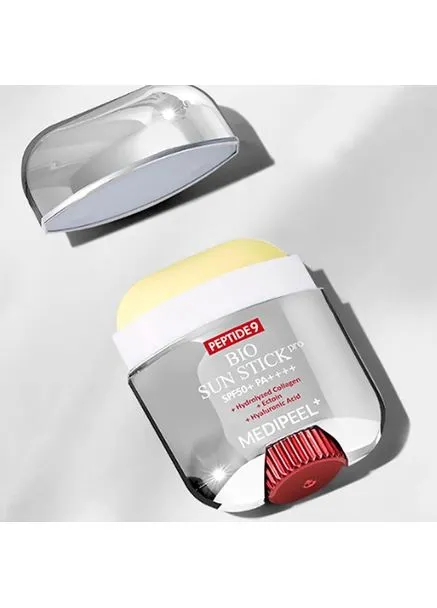 Medi-Peel Пептидний сонцезахисний стік для обличчя Peptide 9 Bio Sun Stick Pro SPF 50+ PA++++ 20 г — Крем, Південна Корея (364461621)