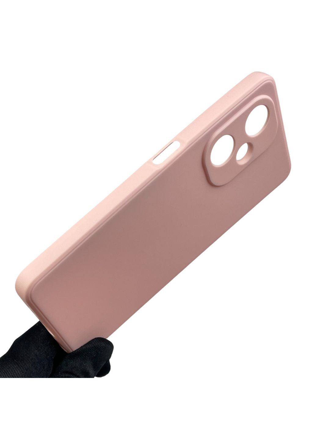 Чохол для Nord CE 3 Lite з квадратними гранями із захистом камери на ванплас норс се 3 лайт пудровий OnePlus (366021145)