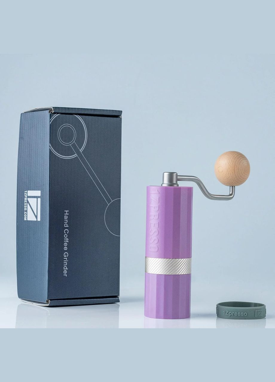 Кавомолка 1Zpresso Q AIR Purple ручна (R-300564-VS) No Brand (303420764)