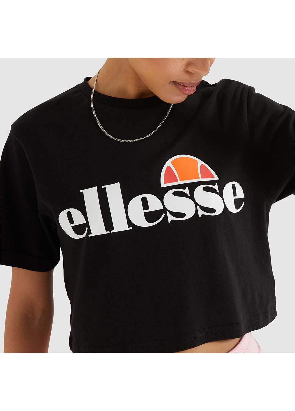 Жіноча Футболка Alberta Cropped Tee Чорний Ellesse - (302210367)