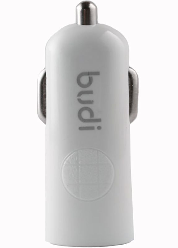 Автомобильное зарядное устройство Car charger White Led 1USB 2.4A White BUDI (301469400)