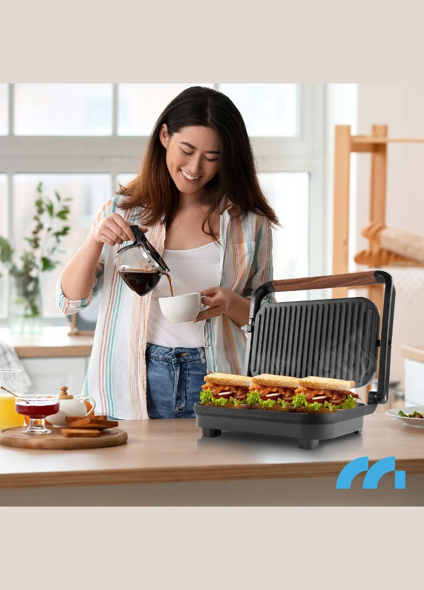 Електрогриль контактний SM1500W 1500Вт (Польща) Maltec (365754392)