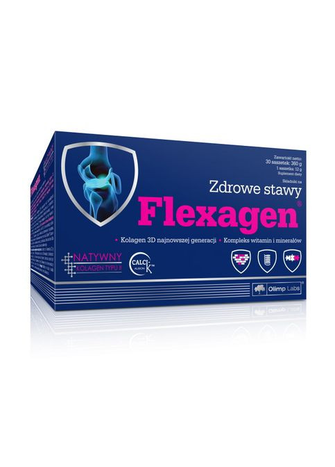 Препарат для суставов и связок Flexagen, 30 пакетиков Малина Olimp (324422205)