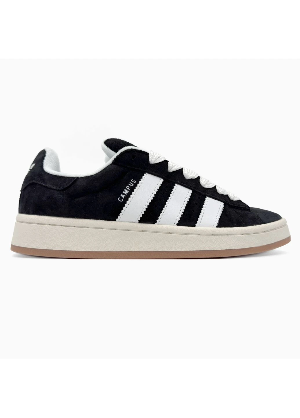 Черные демисезонные кроссовки мужские adidas campus core black адидас кампус черные No Brand