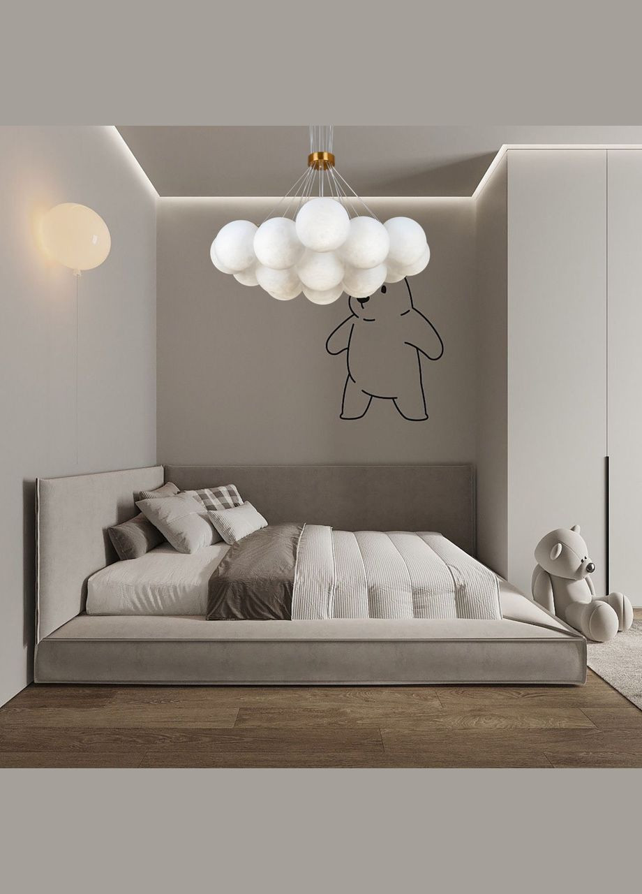 Люстра бронзовая подвесная пучок Планеты на 19 ламп (82-150F-19 BRZ) No Brand (370071254)