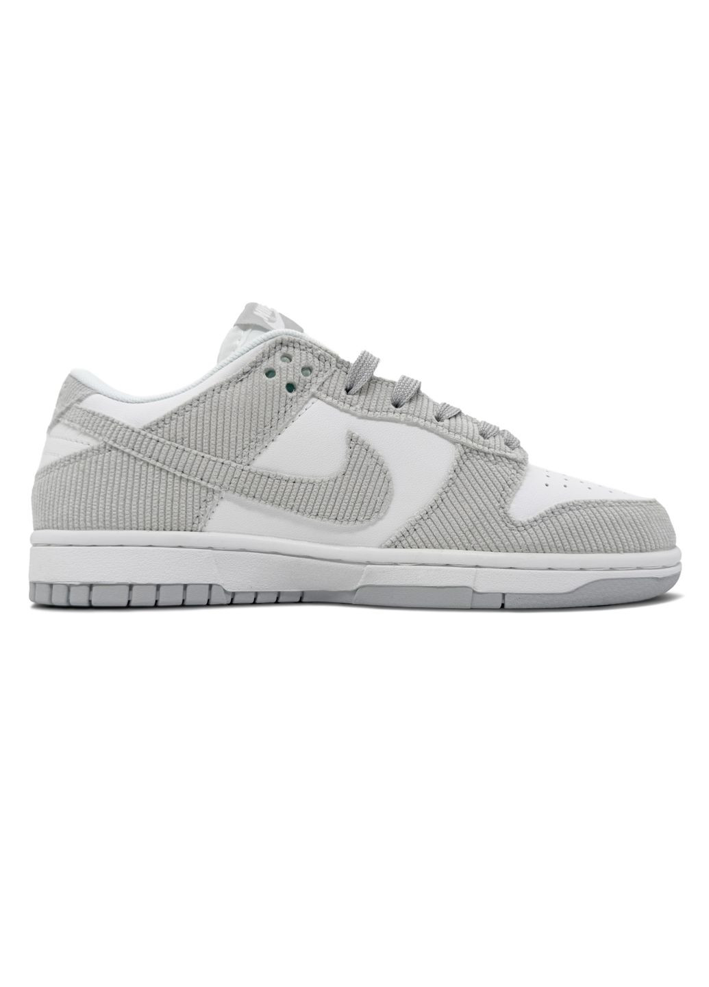 Кросівки жіночі Nike SB Dunk Low Grey White | Найк СБ Данк сірі No Brand сірі демісезони (342080208)