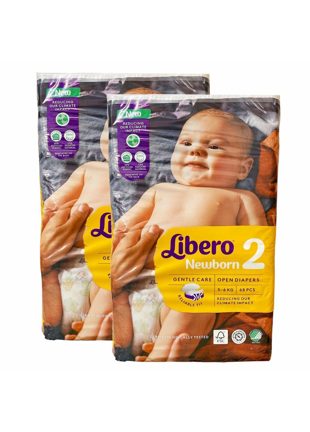 Підгузки Newborn 2 3-6 кг 136 шт (106963895) Libero (369458218)