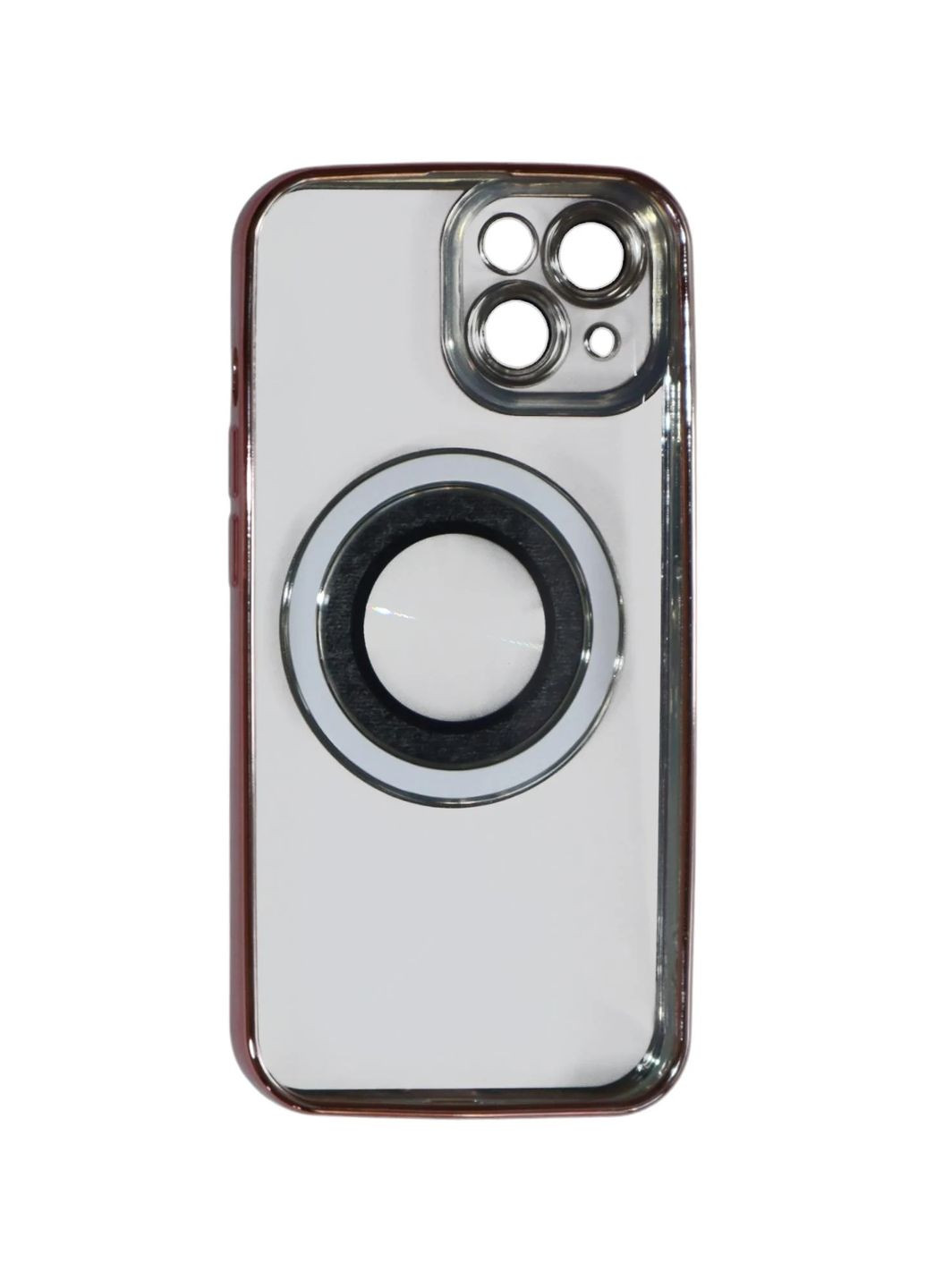 Магнитный чехол XON PhoneCase Magnetic для iPhone 14 (PCMC1114100P 8215) Розовый/Прозрачный XON E-Tech (322581453)