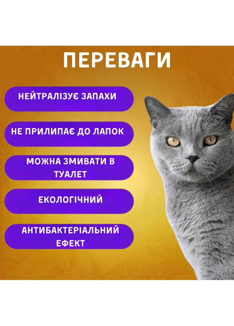 Кукурузный наполнитель для лотка 10 кг. No Brand (364908882)