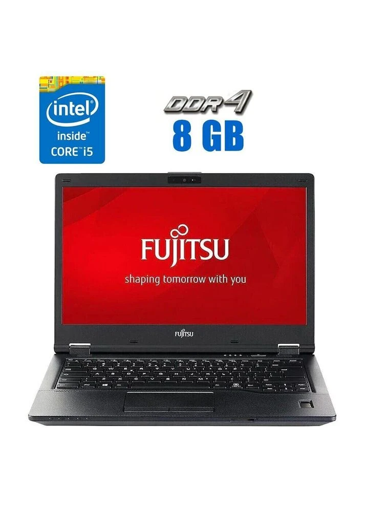Ноутбук LifeBook E549 / 14" (1920x1080) IPS / Intel Core i5-8250U (4 (8) ядра по 1.6 - 3.4 GHz) / 8 GB DDR4 / 240 GB Fujitsu (398144339)
