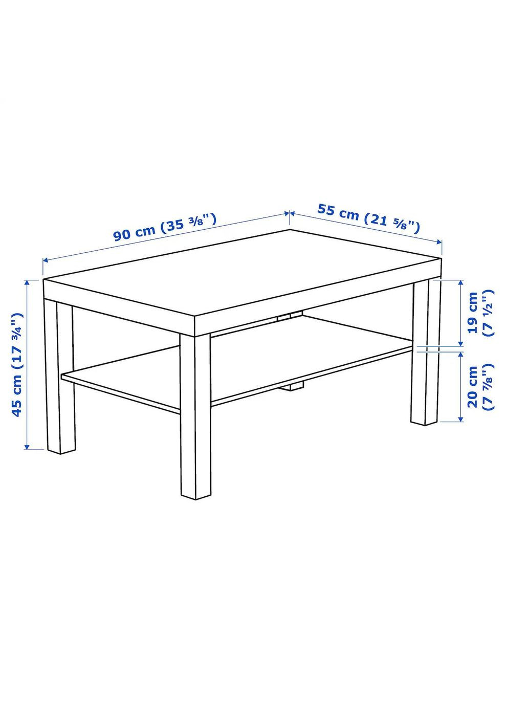 Придиванний столик IKEA (267900779)