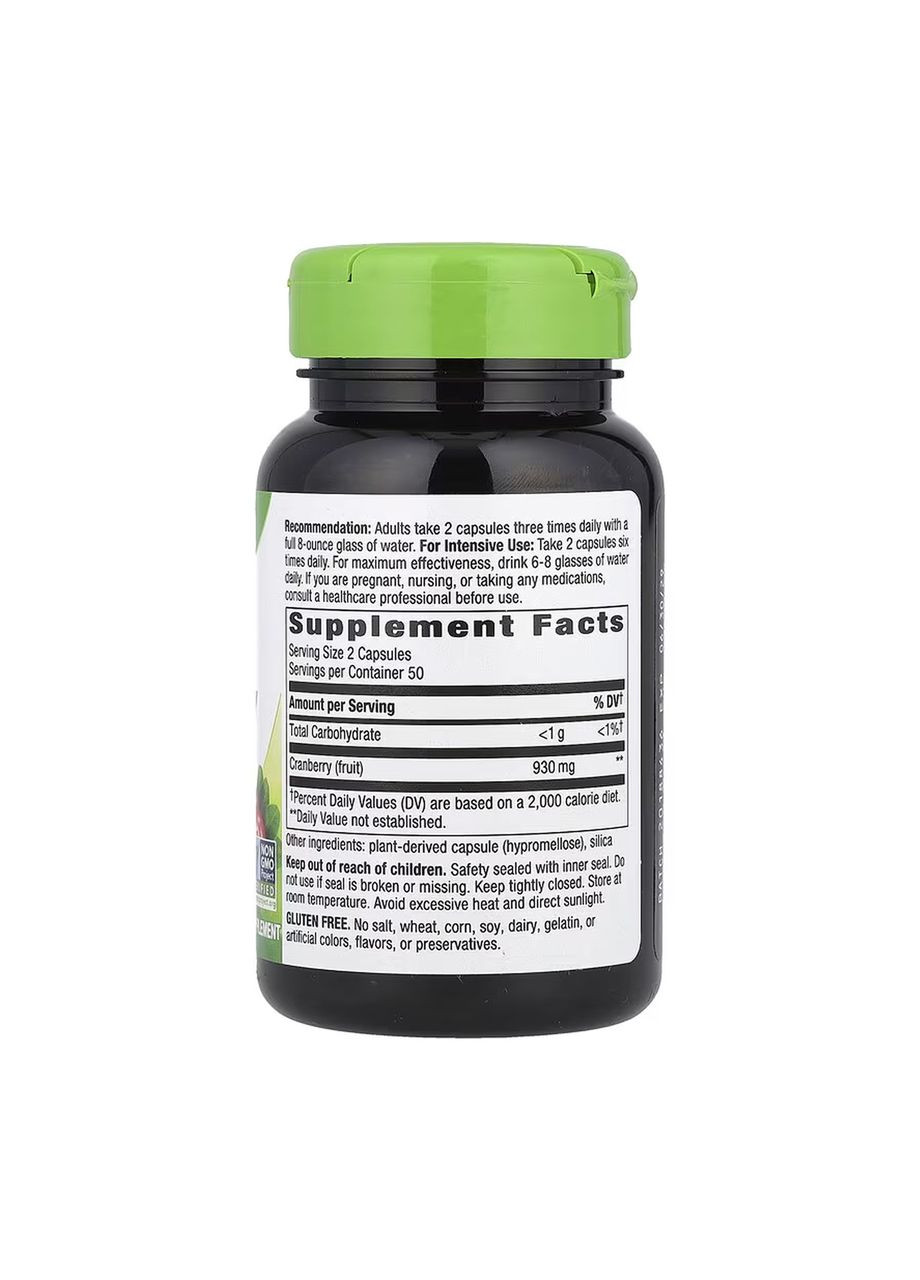 Cranberry Fruit - 100 vcaps Nature's Way (369400867)