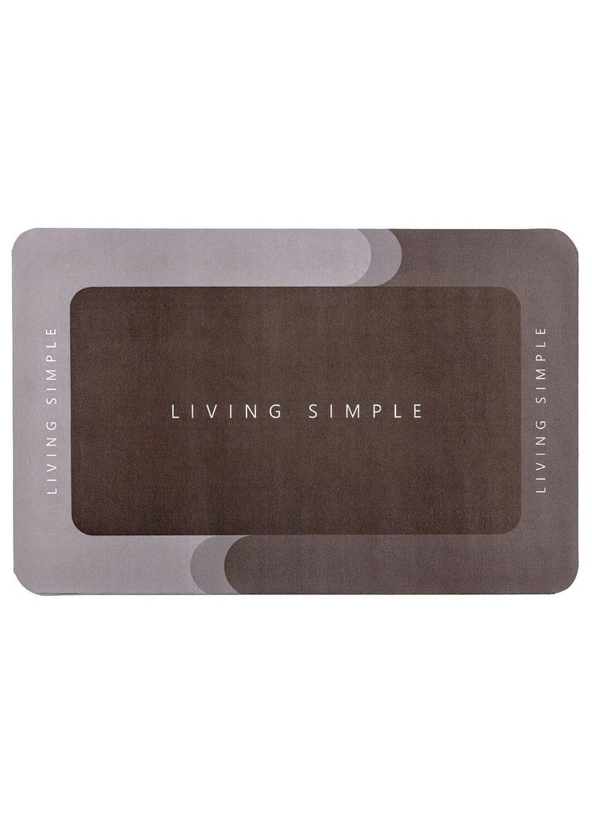 Влагопоглощающий коврик "Living Simple" 38*58CM*3MM (D) SW-00001572 Sticker Wall (330136851)