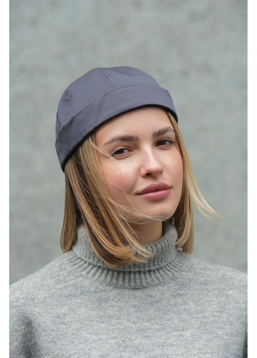 Жіноча Кепка Докер Monarch Dark Gray Without (350287975)