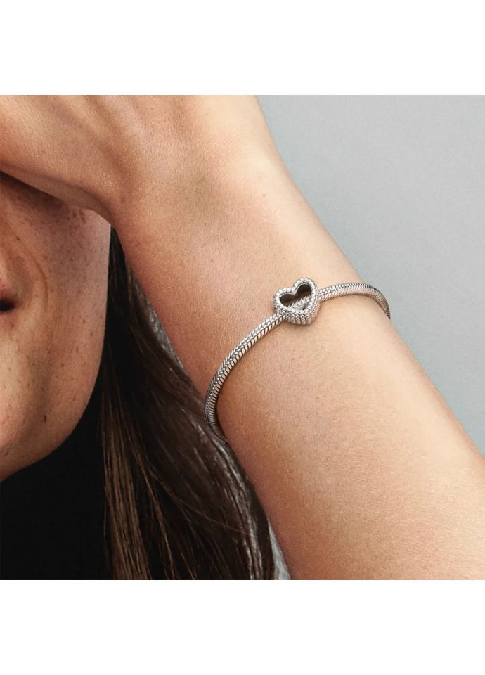 Срібний шарм Пандора "Серце з кульок" 797516 Kabluchka (355344218)