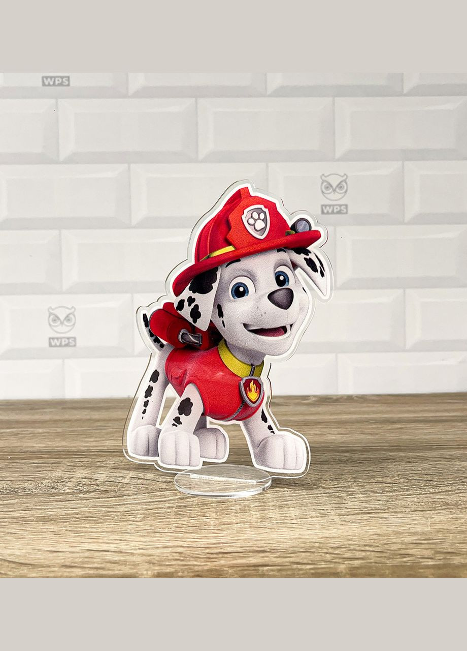 Акриловая коллекционная фигурка Щенячий Патруль Маршал 1 15 см No Brand (339618839)